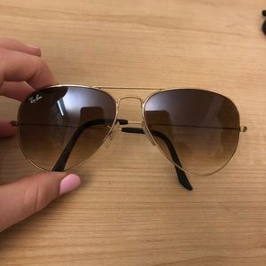 Gradient Ray Ban Aviators